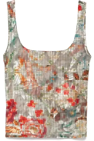 SIEDRES Tanktop mit grafischem Print