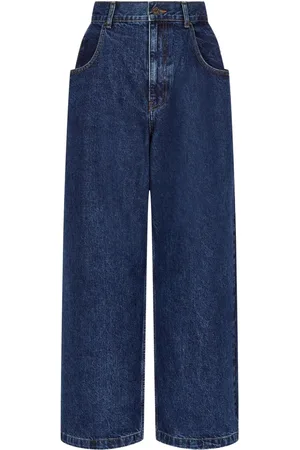 Studio Tomboy Jeans mit weitem Bein