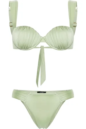 Noire Swimwear Geraffter Balconette-Bikini