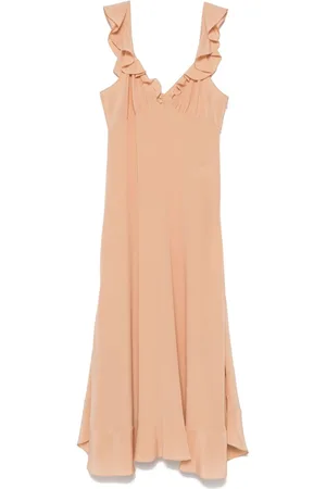 Chloé Maxikleid aus Crêpe de Chine