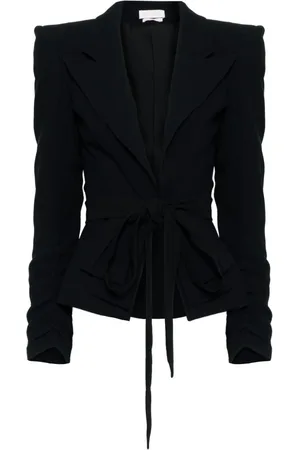 Saiid Kobeisy Klassischer Blazer aus Krepp