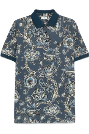 Etro Poloshirt mit Paisley-Print
