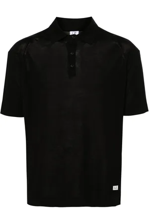C.P. Company Fein gestricktes Poloshirt