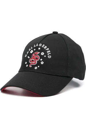 Karl Lagerfeld Baseballkappe mit Schlangen-Applikation