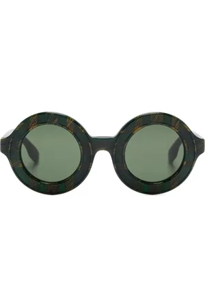 Burberry Sonnenbrille mit rundem Gestell