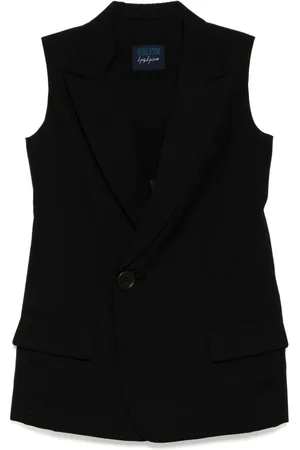 YOHJI YAMAMOTO Weste mit fallendem Revers
