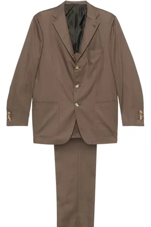 Kiton Anzug aus Baumwolle