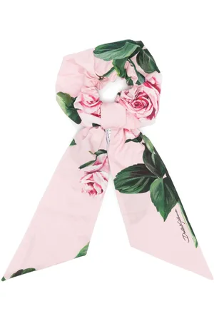 Dolce & Gabbana Haargummi mit Rosen-Print