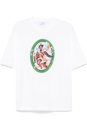 OFF-WHITE Fresco Oval T-Shirt