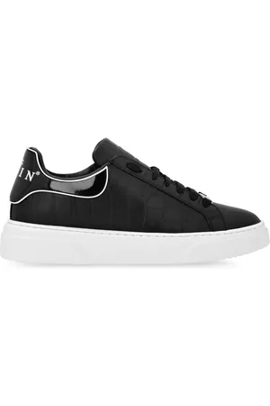 Philipp Plein Crocco Big Bang Runner Sneakers