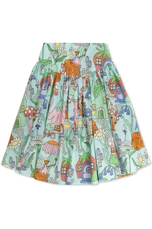 Stella McCartney Rock mit grafischem Print