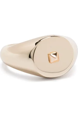 Eddie Borgo Mini Pyramid signet ring