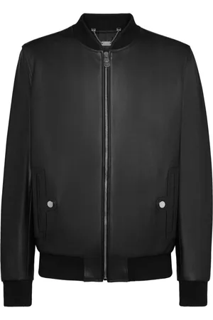 BILLIONAIRE Klassische Lederjacke