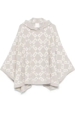 Givenchy Poncho mit Kapuze