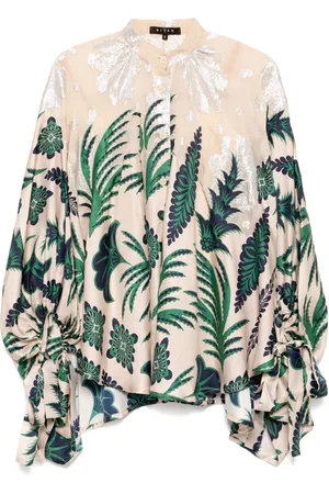BIYAN Jamaia Cape-Bluse