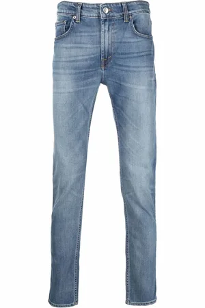 DEPARTMENT 5 Schmale Jeans mit Stone-Wash-Effekt