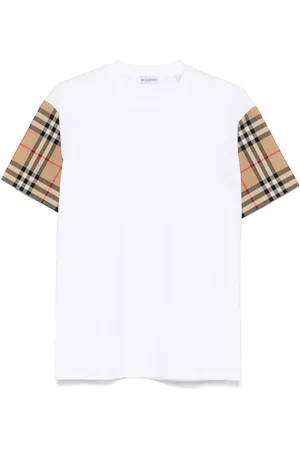 Burberry T-Shirt mit Vintage-Check-Detail