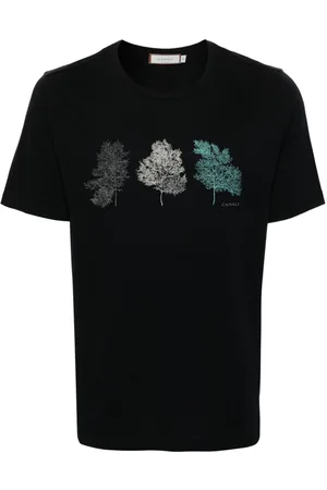 CANALI T-Shirt mit grafischem Print