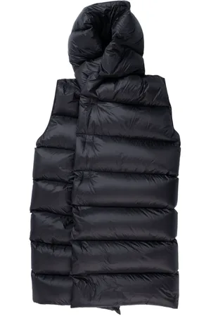 Rick Owens Weste mit Kapuze