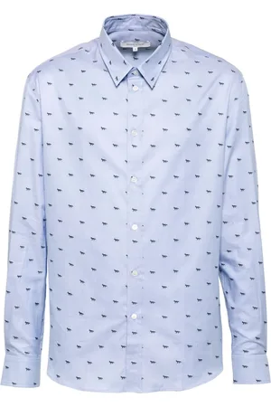 Maison Kitsuné Hemd mit Fuchs-Print