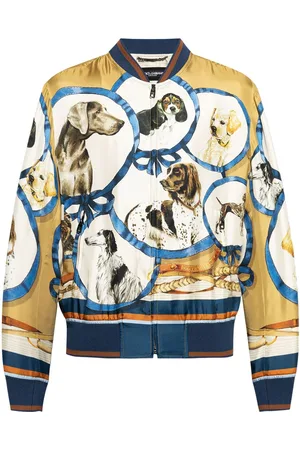 Dolce & Gabbana Bomberjacke mit grafischem Print