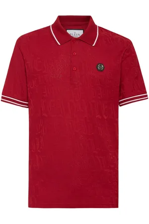 Philipp Plein Poloshirt mit Jacquard-Monogramm