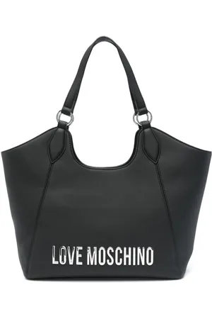 Moschino Handtasche mit Logo-Schriftzug