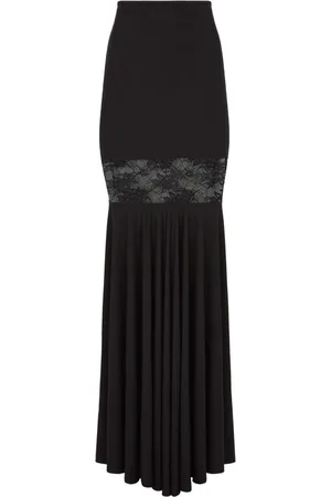 Nina Ricci Maxirock mit Spitzeneinsatz