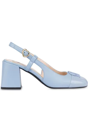 Moschino Pumps mit Logo-Schild