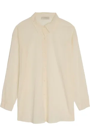 AMOMENTO Semi-transparentes Hemd