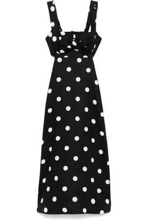 ZIMMERMANN Midikleid mit Polka Dots
