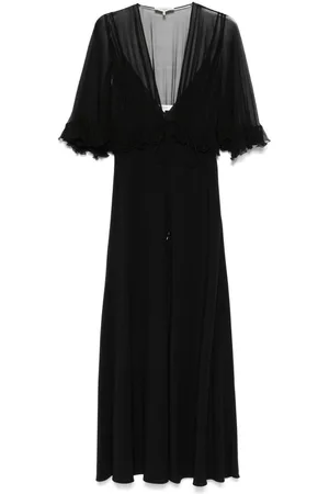 Chloé Maxikleid mit V-Ausschnitt