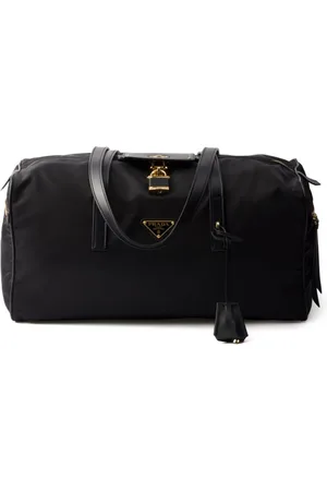 Prada Große Reisetasche mit Triangel-Logo