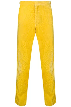 Comme des Garçons Schmale Samthose