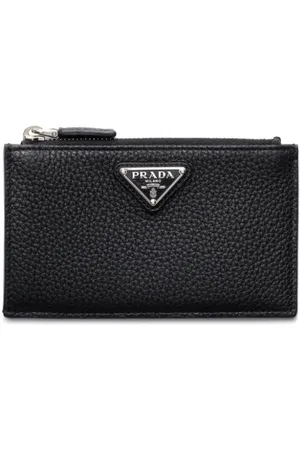 Prada Kartenetui aus Saffiano-Leder