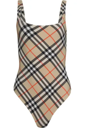 Burberry Badeanzug mit Karomuster