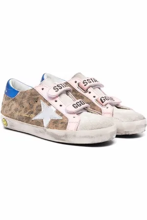 Golden Goose Old School Sneakers mit Glitter-Detail