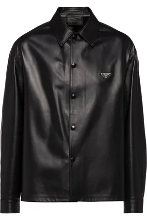 Prada Hemd aus Leder