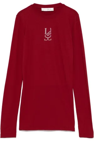 Ludovic De Saint Sernin T-Shirt mit Nieten-Logo