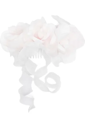 MONNALISA Haarspange mit Blumen-Applikation