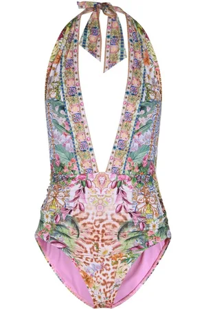 Camilla Badeanzug mit Neckholder