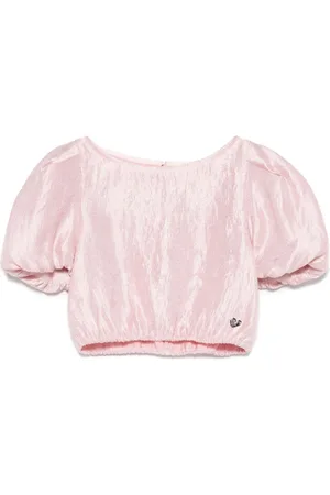 MONNALISA Bluse im Metallic-Look