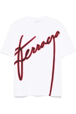 Salvatore Ferragamo T-Shirt mit Logo-Print