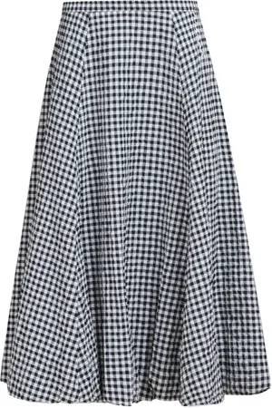 Marni Karierter Midirock