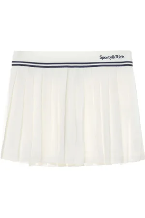 Sporty & Rich Faltenrock mit Logo