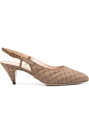 Gucci Slingback-Pumps mit GG-Motiv 65mm