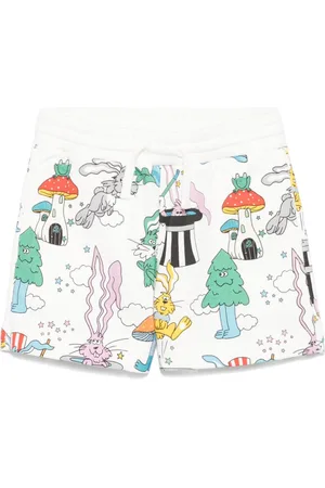 Stella McCartney Shorts mit Illustrations-Print