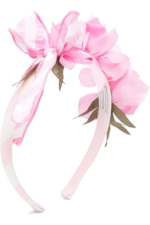 MONNALISA Haarreif mit Blumenapplikation