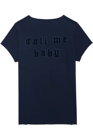 Zadig & Voltaire T-Shirt mit Slogan-Print