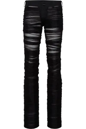 Dsquared2 Hose mit transparenter Spitze